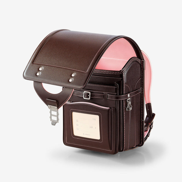 No.40 オリジナルモデル 牛革 茶×ピンク – 土屋鞄のランドセル