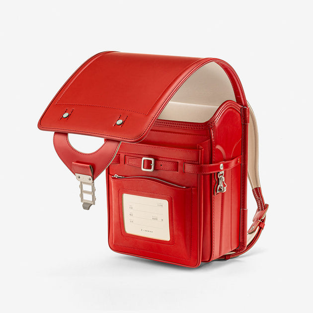 No.22 ベーシックカラー コードバン／赤×白 – 土屋鞄のランドセル