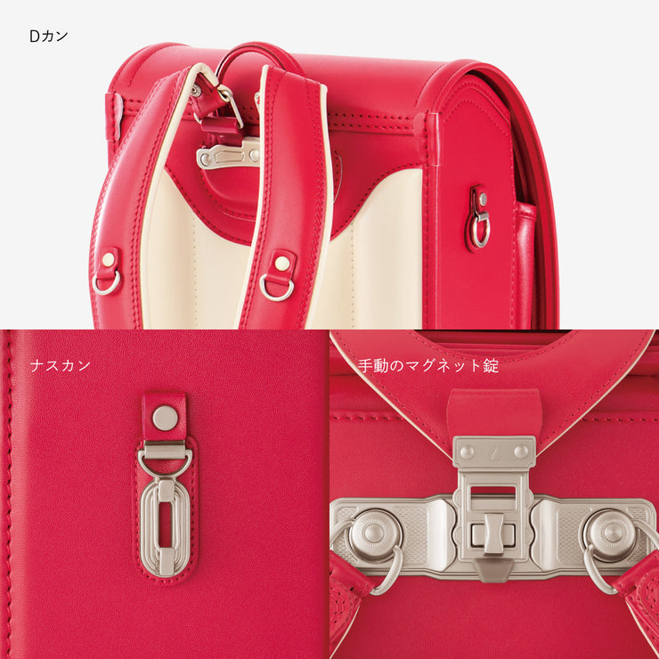 金具は、本体の色を引き立てるカラーに