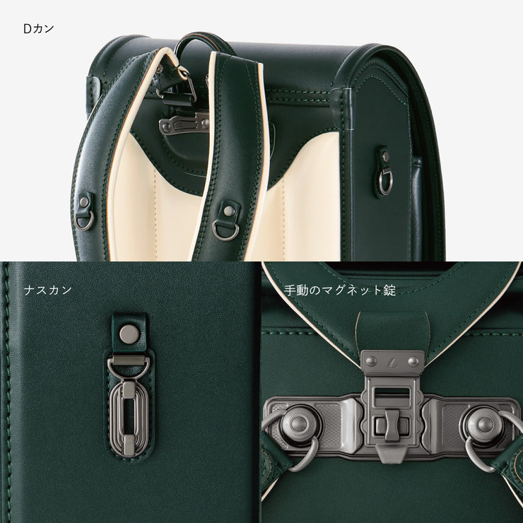 金具は、本体の色を引き立てるカラーに