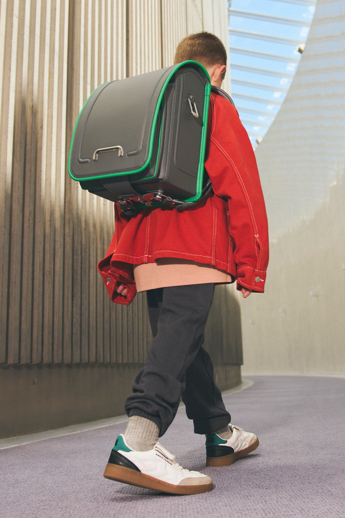 No.109　グレー×ネオングリーン