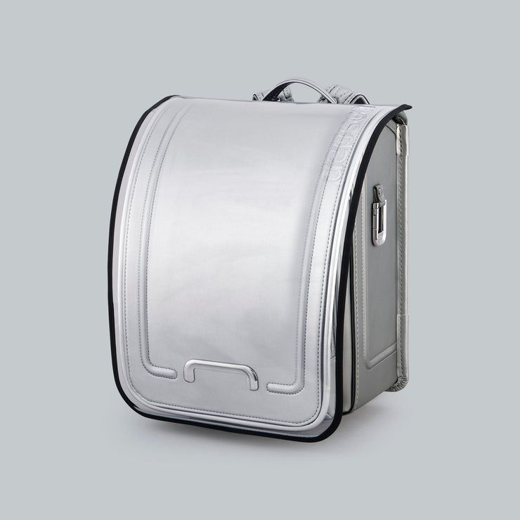 ランドセルカバー（装着：エッジトーン メタルシルバー）