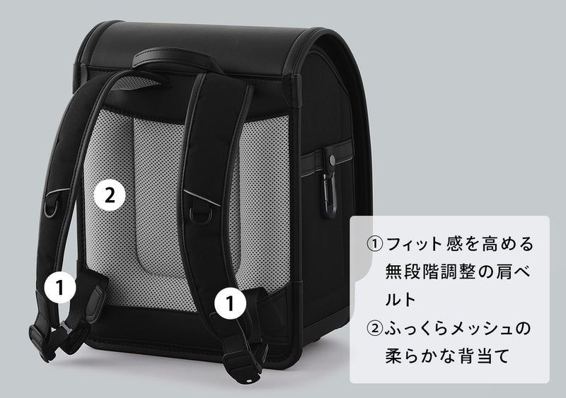 ストレスフリーな重量分散設計