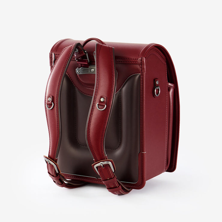 背中に優しくフィットする、柔らかな背あて