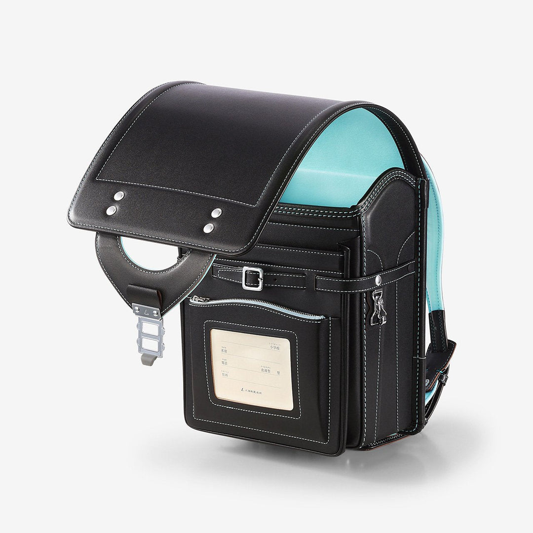 No.39 オリジナルモデル 牛革 紺×水色 – 土屋鞄のランドセル