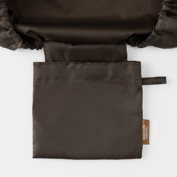 一体型収納袋付き