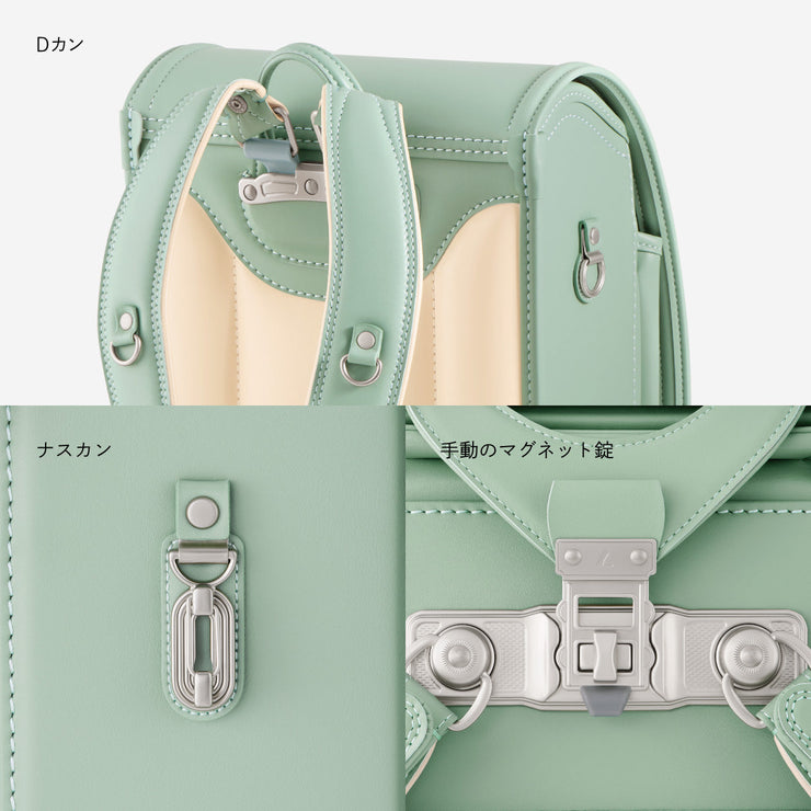 金具は、本体の色を引き立てるカラーに