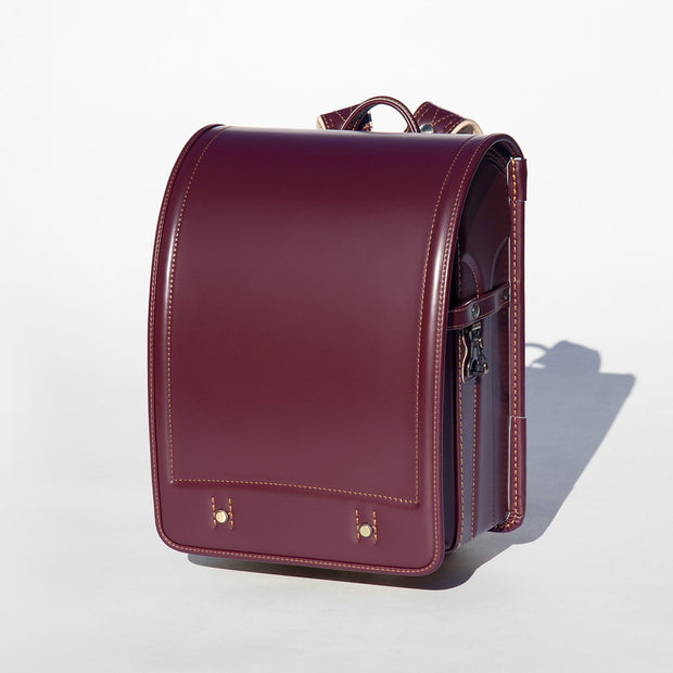 土屋鞄 ランドセル 茶色×パープル - バッグ